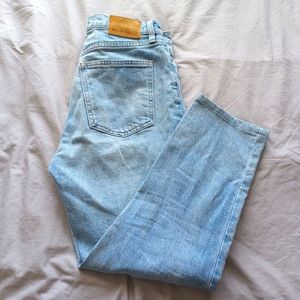 Denim forum high-rise slim cropped jeans - short